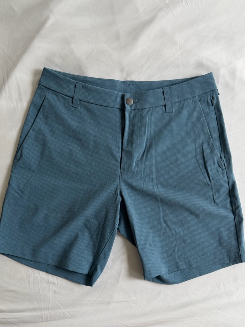 lululemon athletica Slate Blue WovenAir Shorts